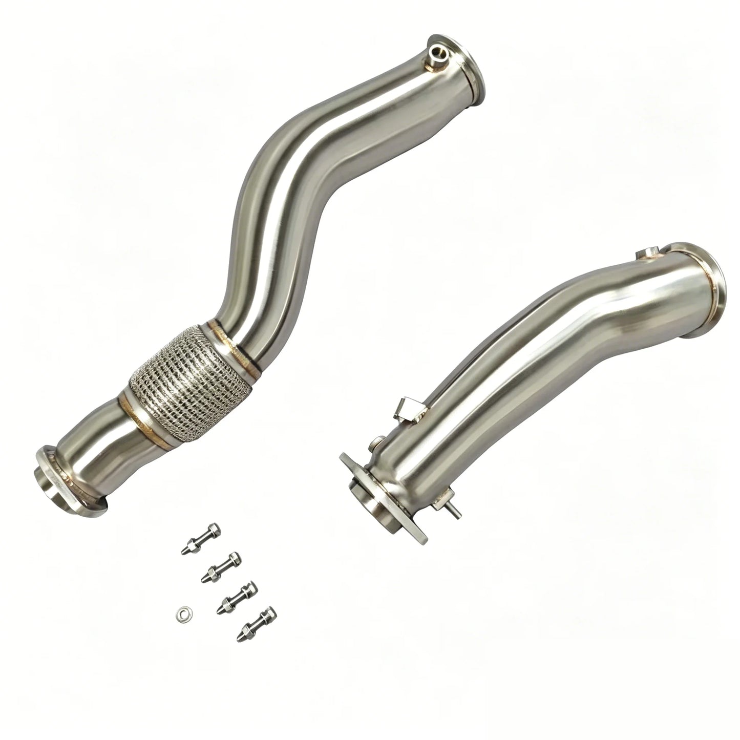 KORVEN BMW M3/M4 S58 High Flow Downpipe 2020+