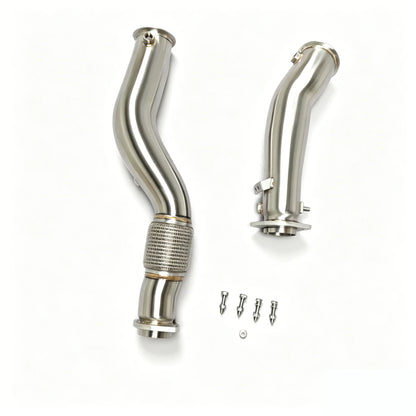 KORVEN BMW M3/M4 S58 High Flow Downpipe 2020+